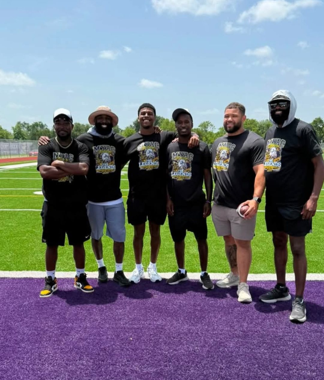 MYAC Legends Camp coaching staff July 18 2026